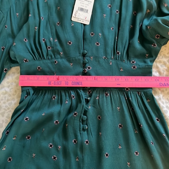 Free people- romper in green - Picture 8 of 10